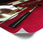 DAS MANNCAVE-Poster Poster (Ecke)