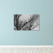 Das Männchen wacht Leinwanddruck (Insitu (Holzboden))