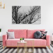 Das Männchen wacht Leinwanddruck (Insitu (Wohnzimmer))