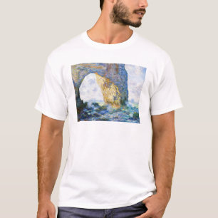Das Manneport, Felsen-Bogen westlich Etretat Monet T-Shirt