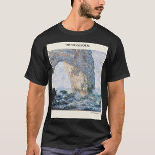  DAS MANNEPORT VON Claude Mont, Abstrakt Vintag T-Shirt