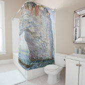 Das Manneporte bei Étretat von Claude Monet Duschvorhang (Beispiel)