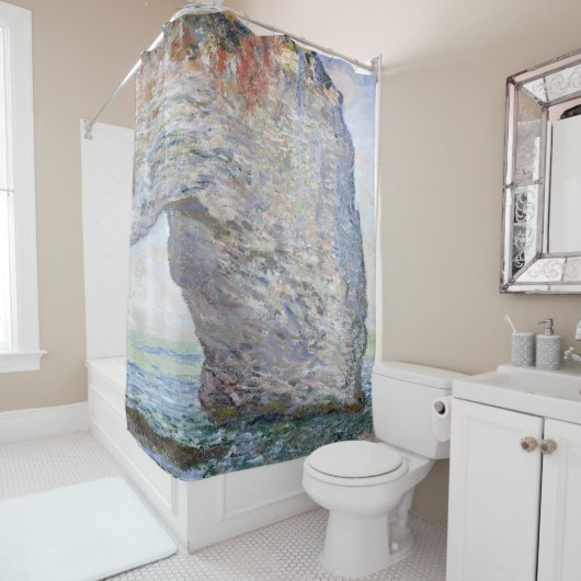 Das Manneporte bei Étretat von Claude Monet Duschvorhang (Beispiel)