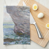 Das Manneporte bei Étretat von Claude Monet Geschirrtuch (Viertel Falte)