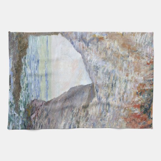 Das Manneporte bei Étretat von Claude Monet Geschirrtuch (Horizontal)