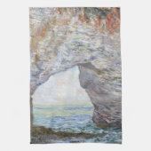 Das Manneporte bei Étretat von Claude Monet Geschirrtuch (Vertikal)