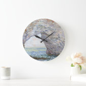 Das Manneporte bei Étretat von Claude Monet Große Wanduhr (Zuhause)