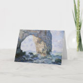 Das Manneporte von Claude Monet Karte (Vorderseite)