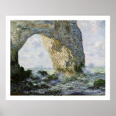 Das Manneporte von Claude Monet Poster (Vorne)
