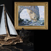 Das Manneporte von Claude Monet Poster