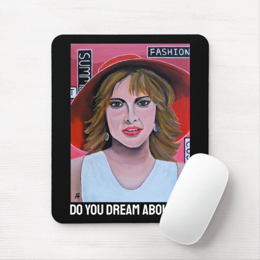 Das Mannequin-Gemälde von Alfred Fox Mousepad (Mit Mouse)