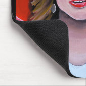 Das Mannequin-Gemälde von Alfred Fox Mousepad (Ecke)