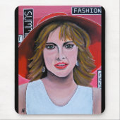 Das Mannequin-Gemälde von Alfred Fox Mousepad (Vorne)