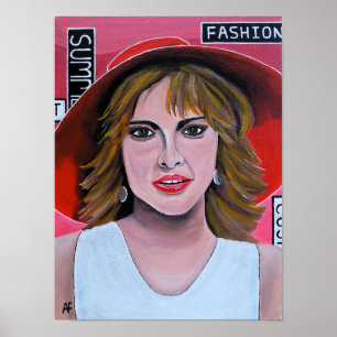 Das Mannequin-Gemälde von Alfred Fox Poster