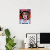 Das Mannequin-Gemälde von Alfred Fox Poster (Heimbüro)