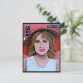 Das Mannequin-Gemälde von Alfred Fox Postkarte (Stehend Vorderseite)