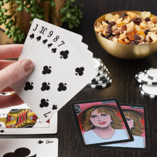 Das Mannequin-Gemälde von Alfred Fox Spielkarten
