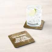 Das Mannmythos- Legendenkorken-Untersetzer-Set | Untersetzer (Rechte Seite)