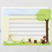 Das Manuskript "Fine Day Music" (Vorne/Hinten)