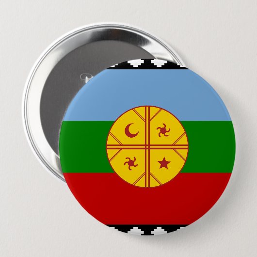 das Mapuches, Chile Button (Vorne & Hinten)