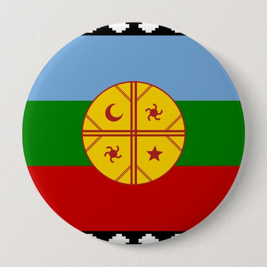das Mapuches, Chile Button (Vorderseite)