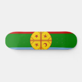 das Mapuches, Chile Skateboard (Horizontal)