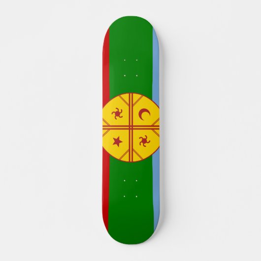das Mapuches, Chile Skateboard (Vorne)