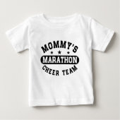 Das Marathon-Beifall-Team der Mama Baby T-shirt (Vorderseite)