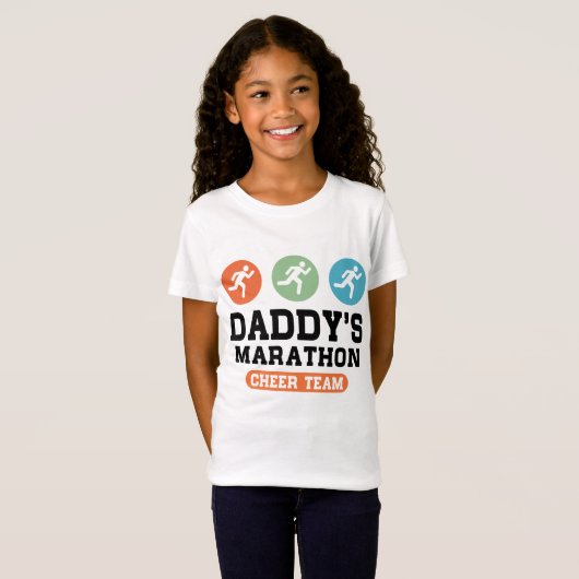 Das Marathon-Beifall-Team des Vatis T-Shirt (Vorne ganz)