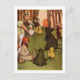 Das Märchen der Maus Postkarte