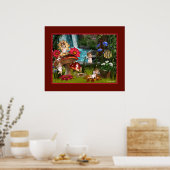 Das märchenhafte Kinderzimmer Poster (Küche)