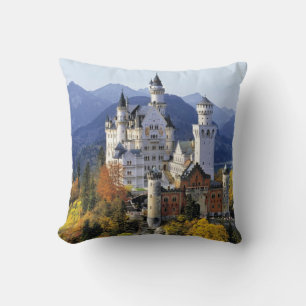 Das märchenhafte Neuschwanstein ist eines von drei Kissen