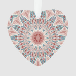 Das markante moderne Kaleidoskop Mandala Fraktal H Ornament