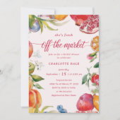 Das Market-Bauern-Brautparty Einladung (Vorderseite)