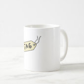 Das Markieren ist das wichtigste Kaffeetasse (VorderseiteRechts)