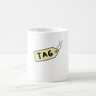 Das Markieren ist das wichtigste Kaffeetasse