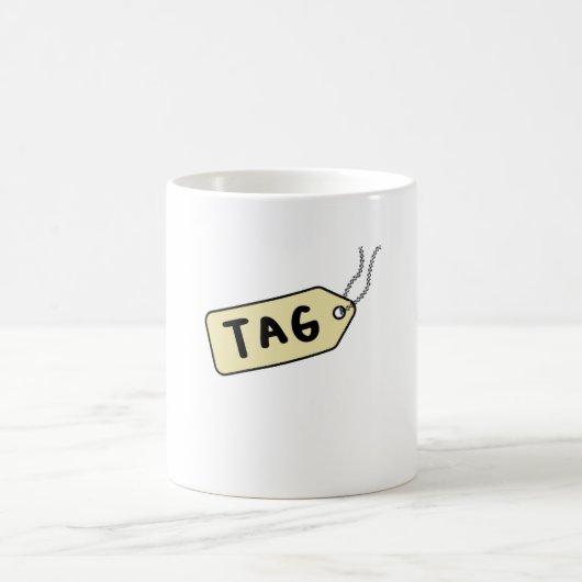 Das Markieren ist das wichtigste Kaffeetasse (Mittel)