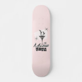 Das Martini Club Pink Skateboard (Vorne)
