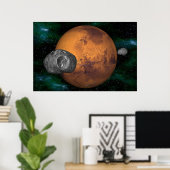 Das martische System Poster (Heimbüro)