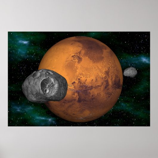 Das martische System Poster (Vorne)