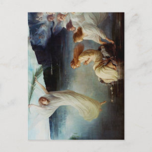 Das Martyrium der heiligen Christina Postkarte