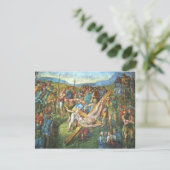 Das Martyrium des heiligen Peter Postkarte (Stehend Vorderseite)