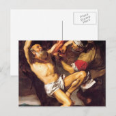 Das Martyrium St. Bartholomäus von Jusepe Ribera Postkarte (Vorne/Hinten)