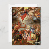 Das Martyrium St. Ursula, Anfang des 17. Jahrhunde Postkarte (Vorne/Hinten)