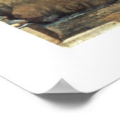 Das Martyrium St. Ursula von Hans Memling Poster (Ecke)