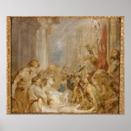 Das Martyrium von Saint-Adrian Poster