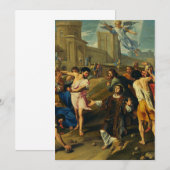 Das Martyrium von Saint Stephen Einladung (Vorne/Hinten)