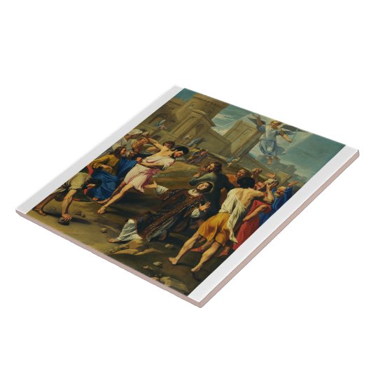 Das Martyrium von Saint Stephen Fliese (Seite)