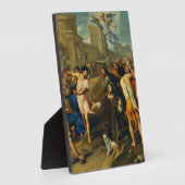 Das Martyrium von Saint Stephen Fotoplatte (Seite)