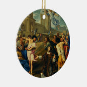 Das Martyrium von Saint Stephen Keramik Ornament (Rechts)